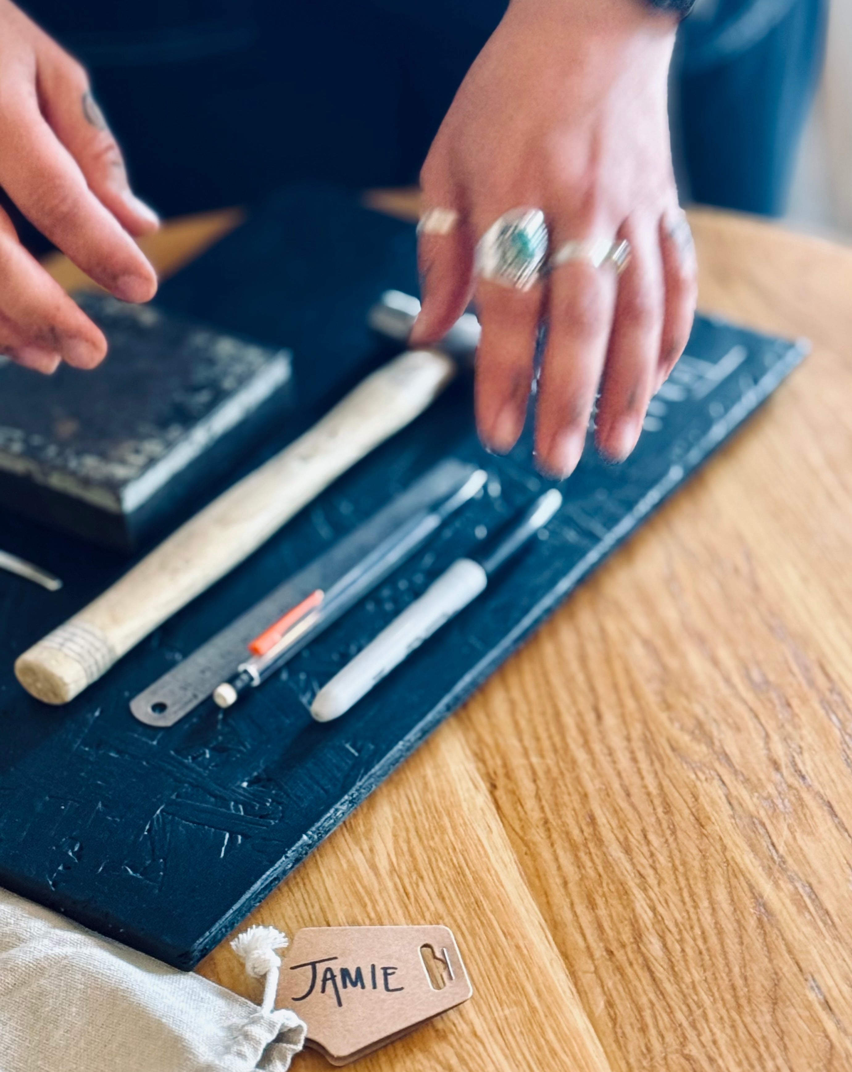 Personalise, forming + texturing Workshop. APRIL 19th