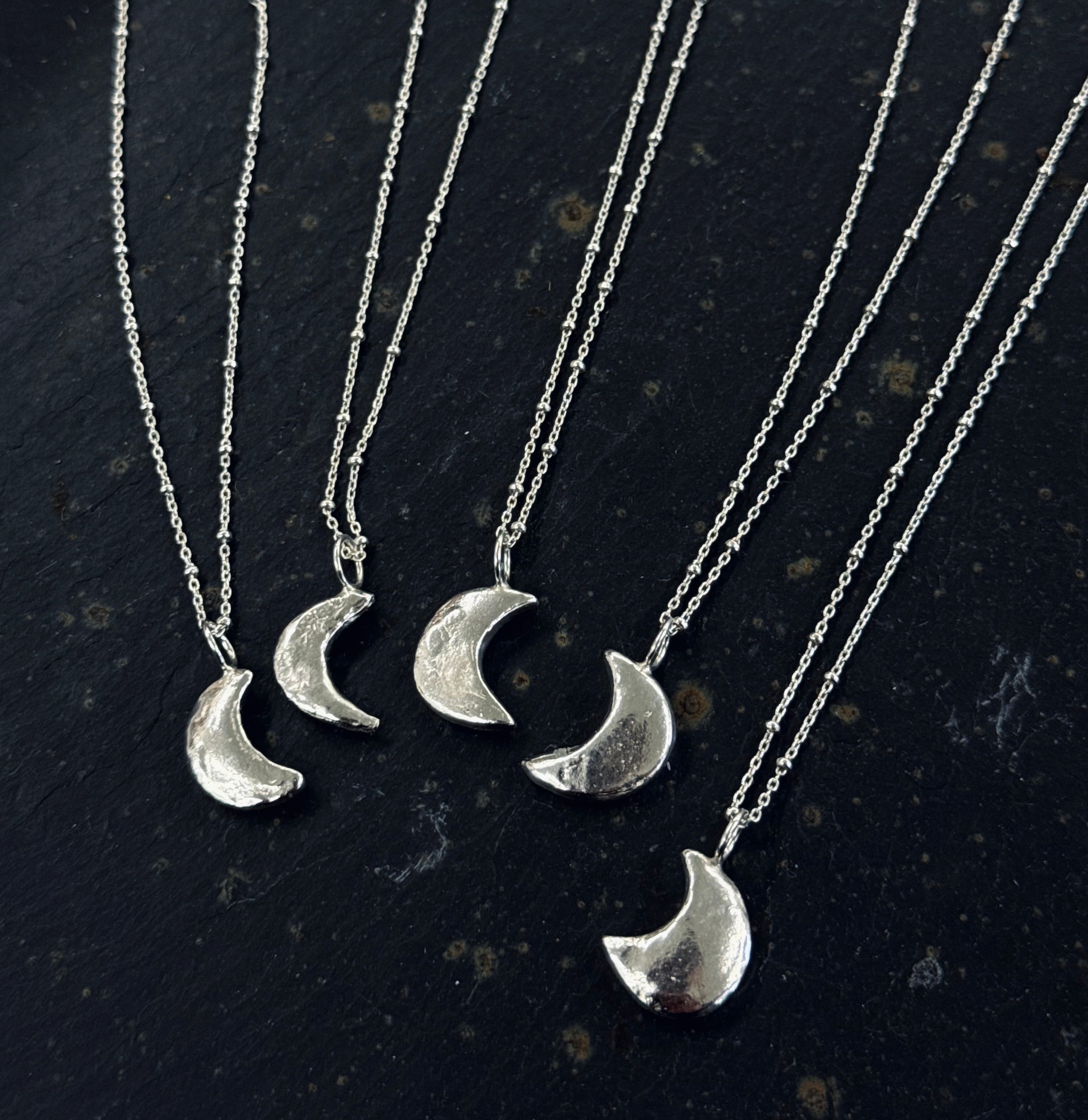 Crescent Moon Necklace.